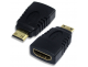 Adaptador HDMI Hembra a Mini HDMI