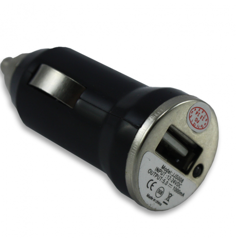 Mini USB Car Charger PRETO